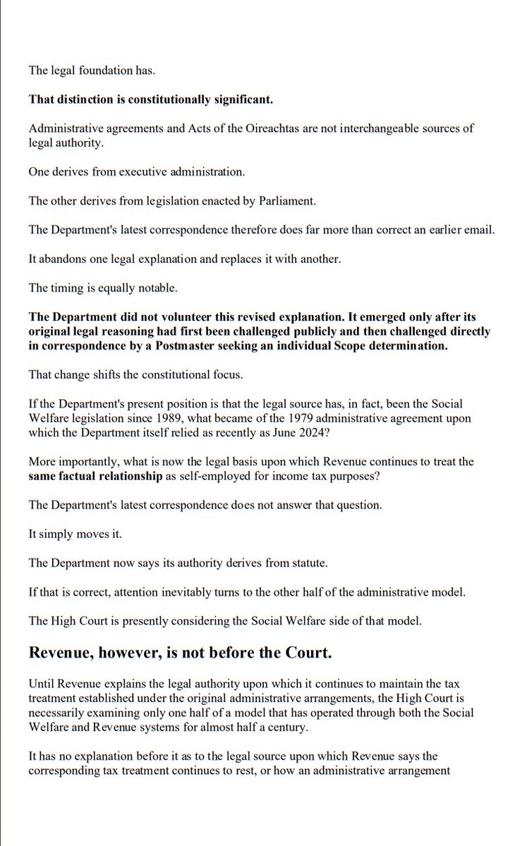 williamhboney1's tweet photo. Less than 24 hours after I exposed what was going on, the Department of Social Protection has COMPLETELY REVERSED ITS LEGAL POSITION.
In an email late this evening, @welfare_ie's panic was laid bare.
I claim this small victory @daracalleary.
#twip @johnbradysf @tonightvmtv https://t.co/KoBTJGx548