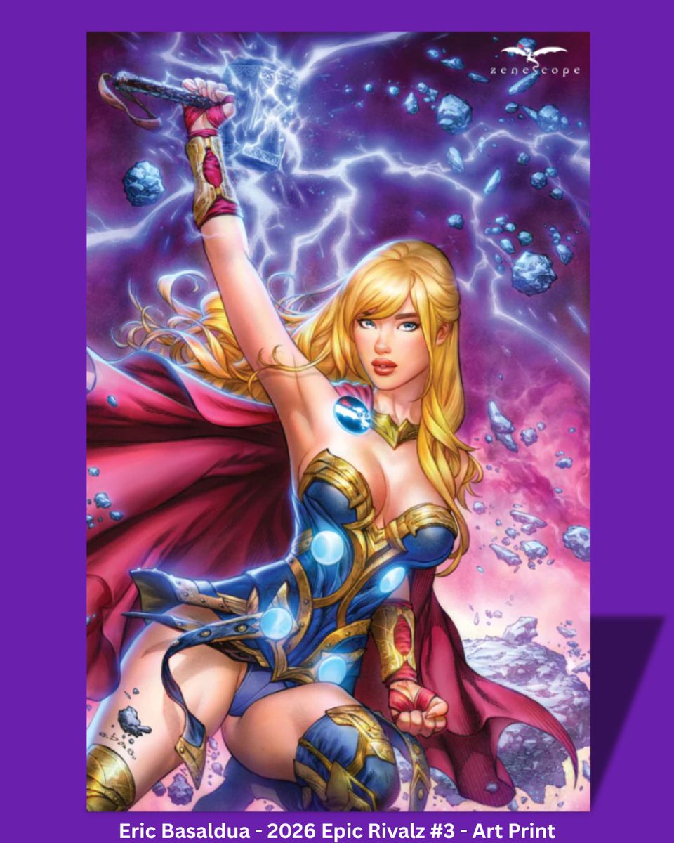 Zenescope's tweet photo. EPIC RIVALZ 3 SILVER SHOWCASE is here‼️ Get yours before they're gone👇
https://t.co/l3TrpCxsDk
#zenescope #zennation #epicrivalz https://t.co/mwyBqfpYqO