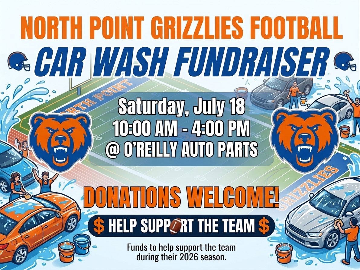 NPGrizzliesFB's tweet photo. Come join us Saturday @oreillyauto here in Wentzville 10am - 4pm! 

Donations welcome!! 

#BeGREAT https://t.co/67PK1qJVly
