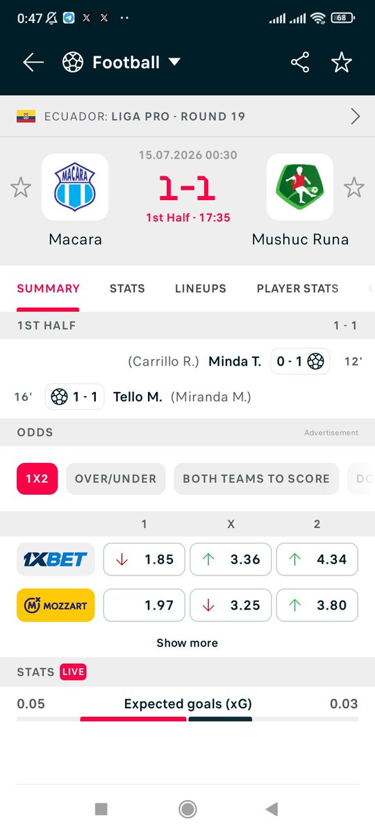 joemiano30's tweet photo. 5 odds done, one more goal to get 10 odds! https://t.co/ov49QFuRI3