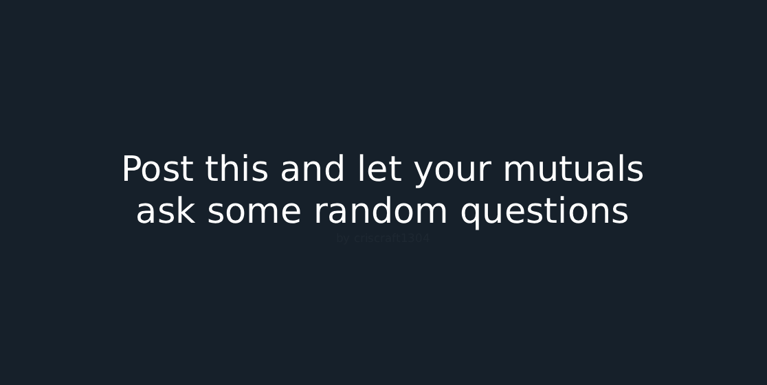 CrisCraft tweet media
