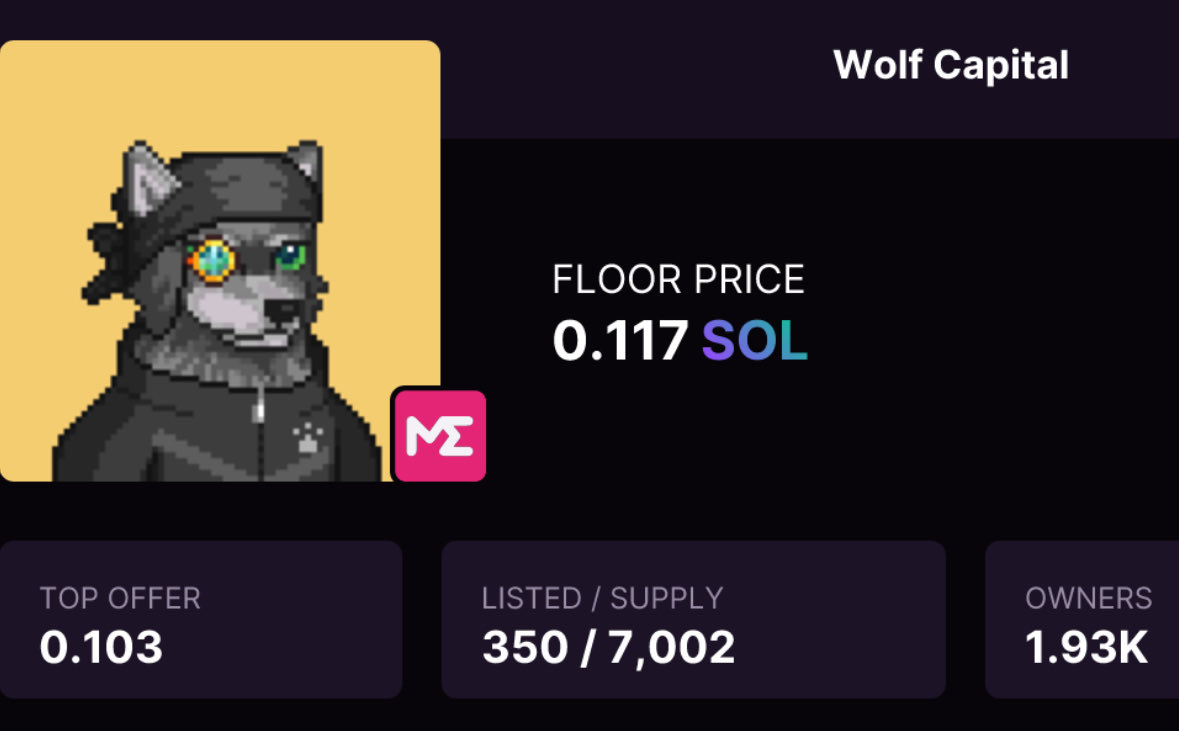 WolfCapital_'s tweet photo. ANOTHER 191 Wolves have been BURNED on @solincinerator 🔥 

Original Supply: 7501

Current Supply: 7000

Freeze your Wolf Capital NFTs to be eligible for WolfMas giveaways! COMING SOON. 

Wolves Will Rise 🐺 https://t.co/zZfq2Deh3l