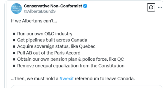 AlbertaBound9's tweet photo. As the Liberals remain in power, Canada's GDP per capita will continue its plunge from 2016.      

All CDNs will become poorer.                   

Albertans must #wexit.                           

It means greater prosperity for us, larger pensions for our seniors & better opportunities for our kids.