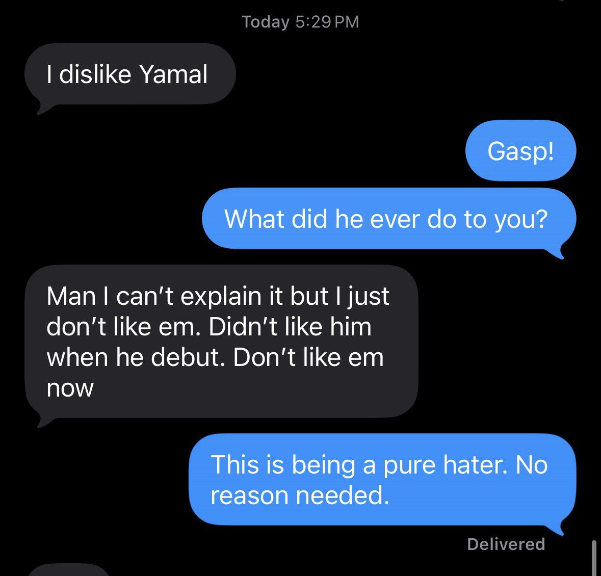 _Zeets's tweet photo. I joke about being a hater but my little brother is a master of the art https://t.co/5wOc7DxLkG