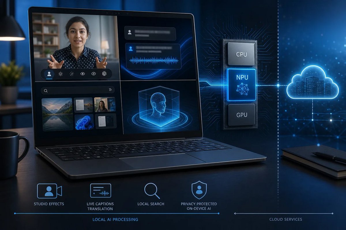 windowsforum's tweet photo. 🪟 “AI PC” mostly means “has an NPU.” Copilot+ means Microsoft wants 40 TOPS. Your browser won’t suddenly get smarter—your laptop just earned another acronym and a new sticker.
https://t.co/UiMeGXCIoa
#Windows11 #AiPcs #CopilotPlus #Npus https://t.co/Or00Z0kN2o