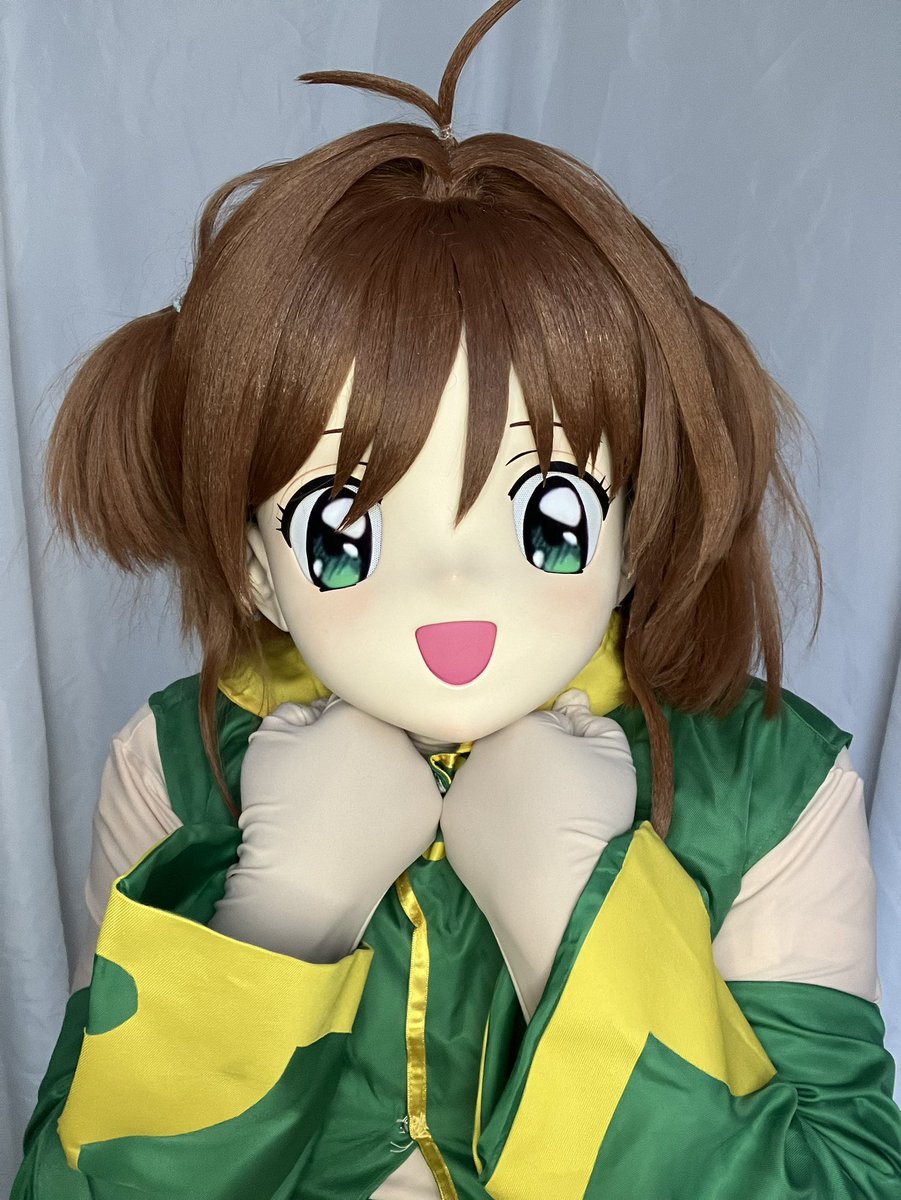 カスタム着ぐるみ面「初◯◯ク」風 着ぐるみ