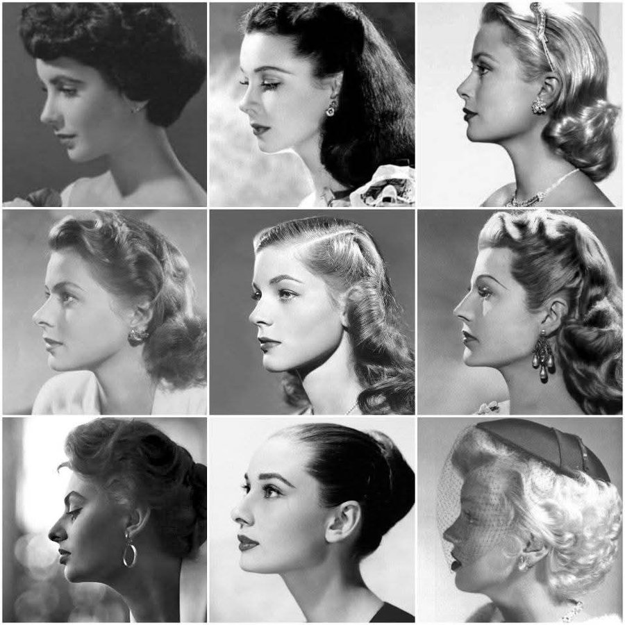 Noirchick1's tweet photo. Whose Classic Hollywood profile turns your head? https://t.co/TOK1iywGCh