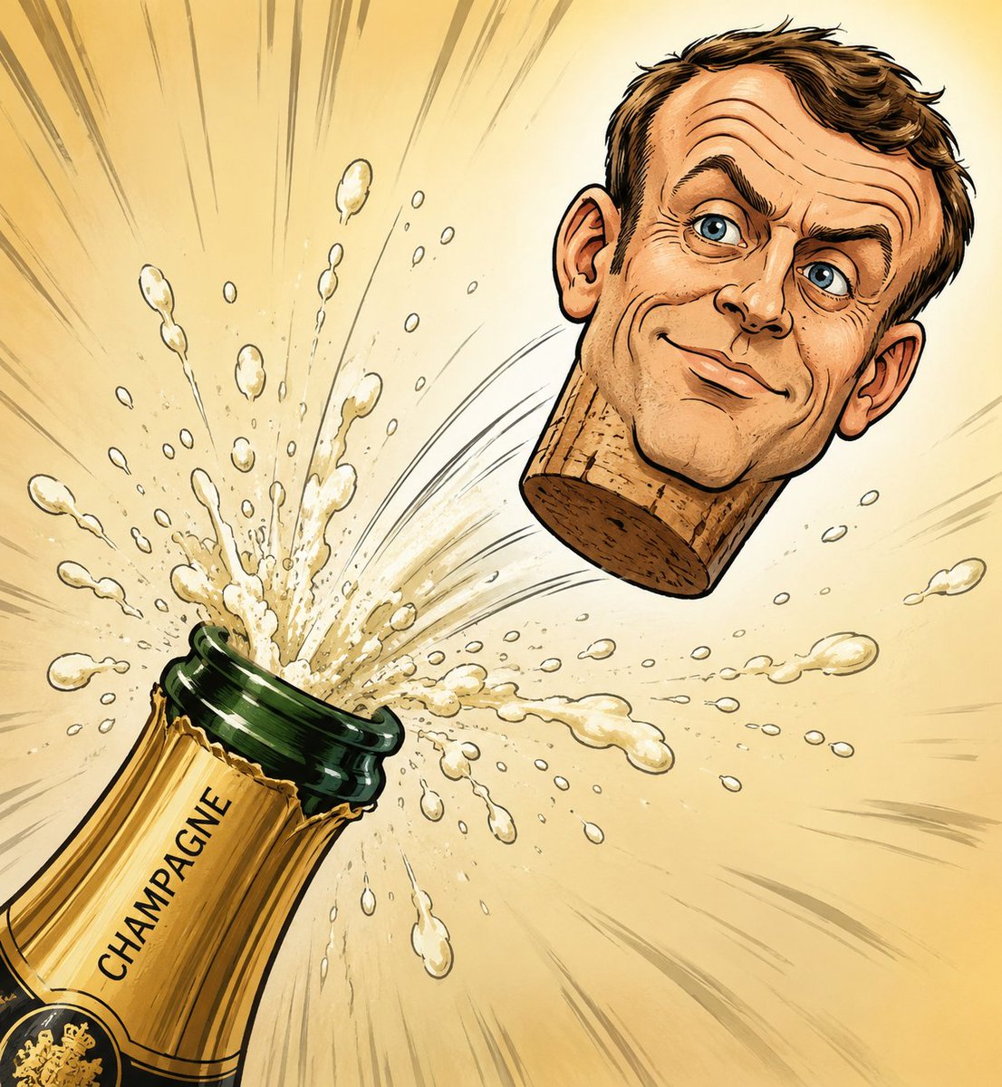 MarcoRCapelli's tweet photo. Se la #Francia fosse una bottiglia di Champagne, #Marcon sarebbe un tappo.
#SpainFrance 2-0 https://t.co/wab66UHuOb