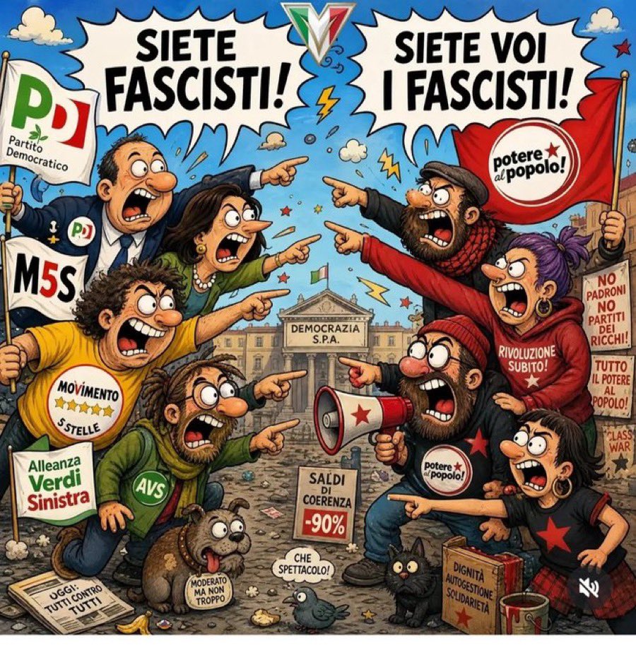TruduOtello's tweet photo. @LaPrimaManina Fascistiiiiiii ovunque!
Ma vai a cagare https://t.co/abNSAORarQ