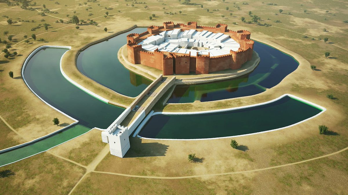 lefineder's tweet photo. Fortress of Vilars d’Arbeca built in the 8th century BC by the Ilergetes, a non-Indo-European Iberian speaking group.

It was destroyed in the 4th century BC in unclear circumstances (predating any Roman or Carthaginian intrusions into this region). https://t.co/yji9vU2kD2