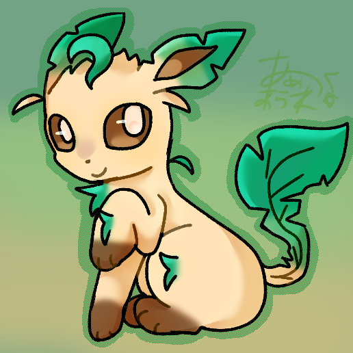 🍃 #ポケモン ＃ブイズ ＃リーフィア