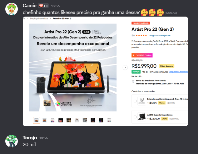 Camietchi's tweet photo. GENTE ME AJUDEM A CHEGAR A 20 MIL LIKES https://t.co/aF9wMQuyZC