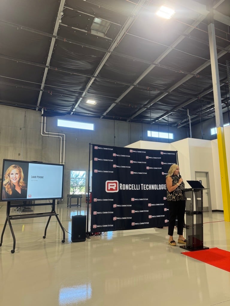 LVGEA's tweet photo. 🎉 LVGEA joined Roncelli Carbon Systems and community partners Friday to celebrate the ribbon cutting of their new Henderson facility. This $2.5M investment will create 35 jobs, strengthen our economy and showcase why Southern Nevada is a great place to grow. 🚀 https://t.co/wSDTzZ3dqE