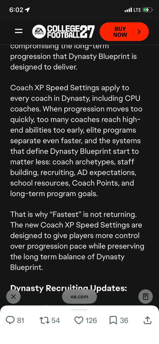 MoneyManzielSzn's tweet photo. @CFBDirect Why are you telling people how to play the game? If someone wants to progress fast and be the best right away then why can’t they? This should be a sandbox mode if someone wants it to be. Why cant you just listen to the community and give them what they want? It’s meant to be fun https://t.co/UivJMn3FTw