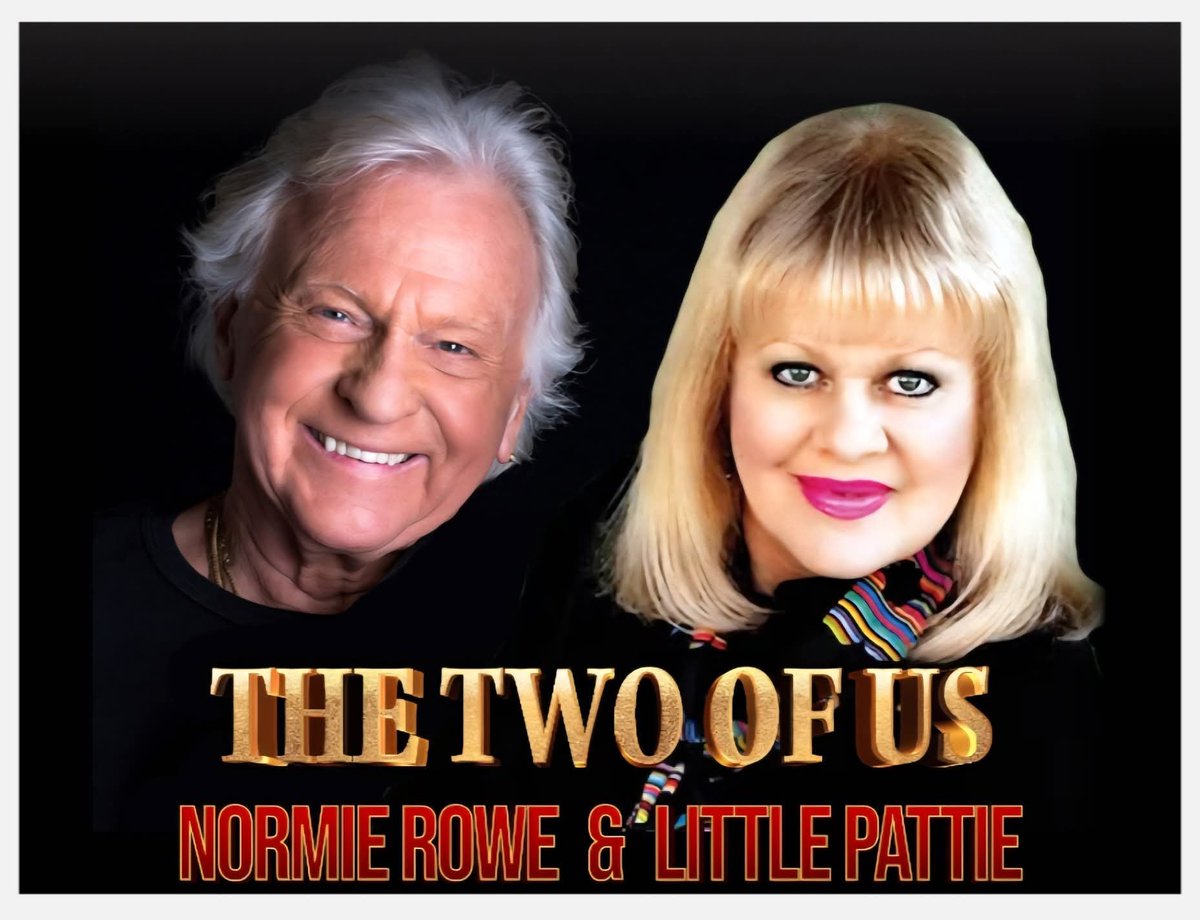 LittlePattieAu's tweet photo. Normie Rowe &amp; Little Pattie performing together in Sydney in November. Tickets on sale now

☆ Riverstone-Schofields Memorial Club on Saturday 7 November 1pm

☆ Canterbury Leagues Club on Sunday 8 November 2pm
#normierowe #littlepattie https://t.co/f2TR6qCcmg