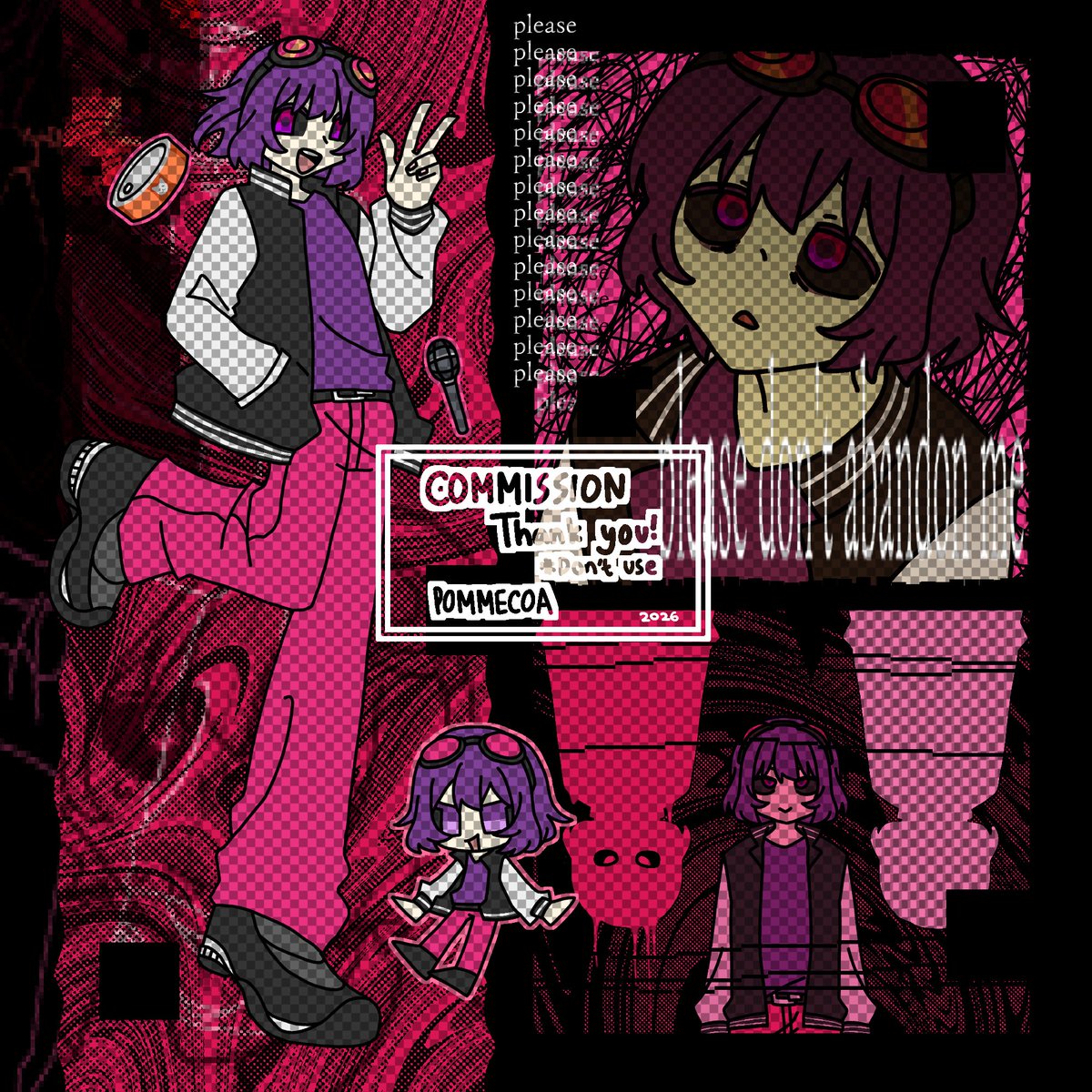 pommecoaaaA's tweet photo. @akuzdoesart Hiyya!! If you're interested with weirdcore style like this, feel free to check my vgen!🥺 https://t.co/5OmaNWW9j3 https://t.co/81nesJ2Qzz