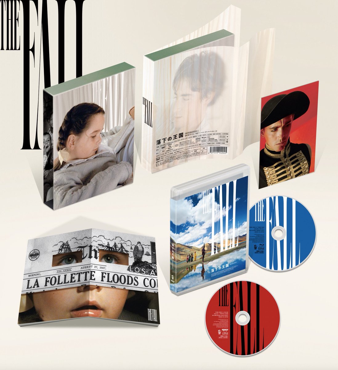TCE_Bluray's tweet photo. 💿7月15日（水）本日発売！

『落下の王国 4Kデジタルリマスター』UHD+Blu-ray/Blu-ray
 
監督ターセム　出演リー・ペイスほか

リバイバル・ロードショーが大ヒットした＜幻＞の作品が特典映像満載・吹替版収録で待望のUHD＆Blu-rayリリース

UHD+Blu-rayセットには豪華アウターケース＆ブックレットが付属
 
発売・販売：TCE
提供：博報堂DYミュージック＆ピクチャーズ
 
全国のショップで販売中！
※アクリルスタンド付き直販限定セットは販売終了しました

👇詳細