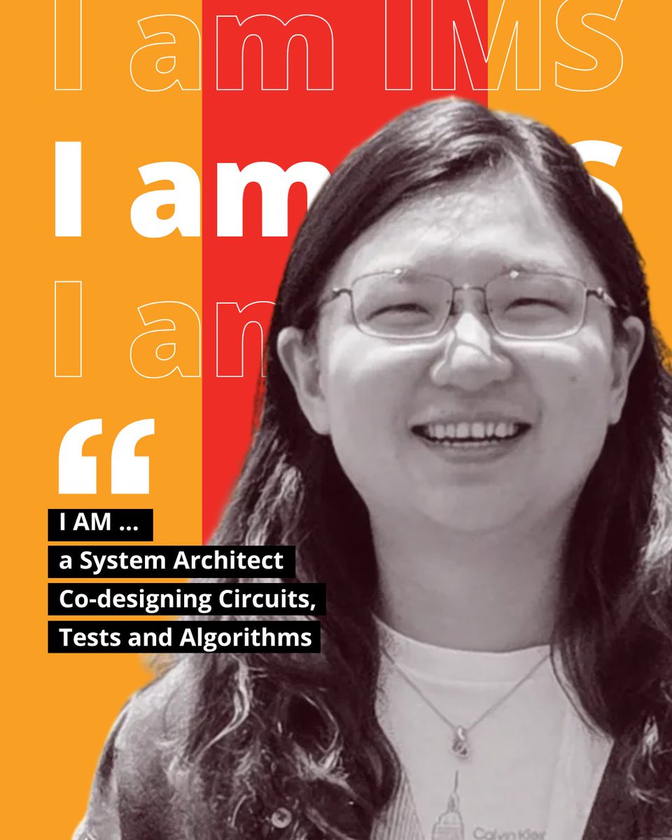 MTT_IMS's tweet photo. Wen Zhou is a system architect co-designing circuits, tests and algorithms whose curiosity for the RF field has only continued to grow.

Read her full story: https://t.co/c4QqOEk32R 

#RFEngineer #MicrowaveEngineering #IMS2027 https://t.co/9uuH3Jl2cO