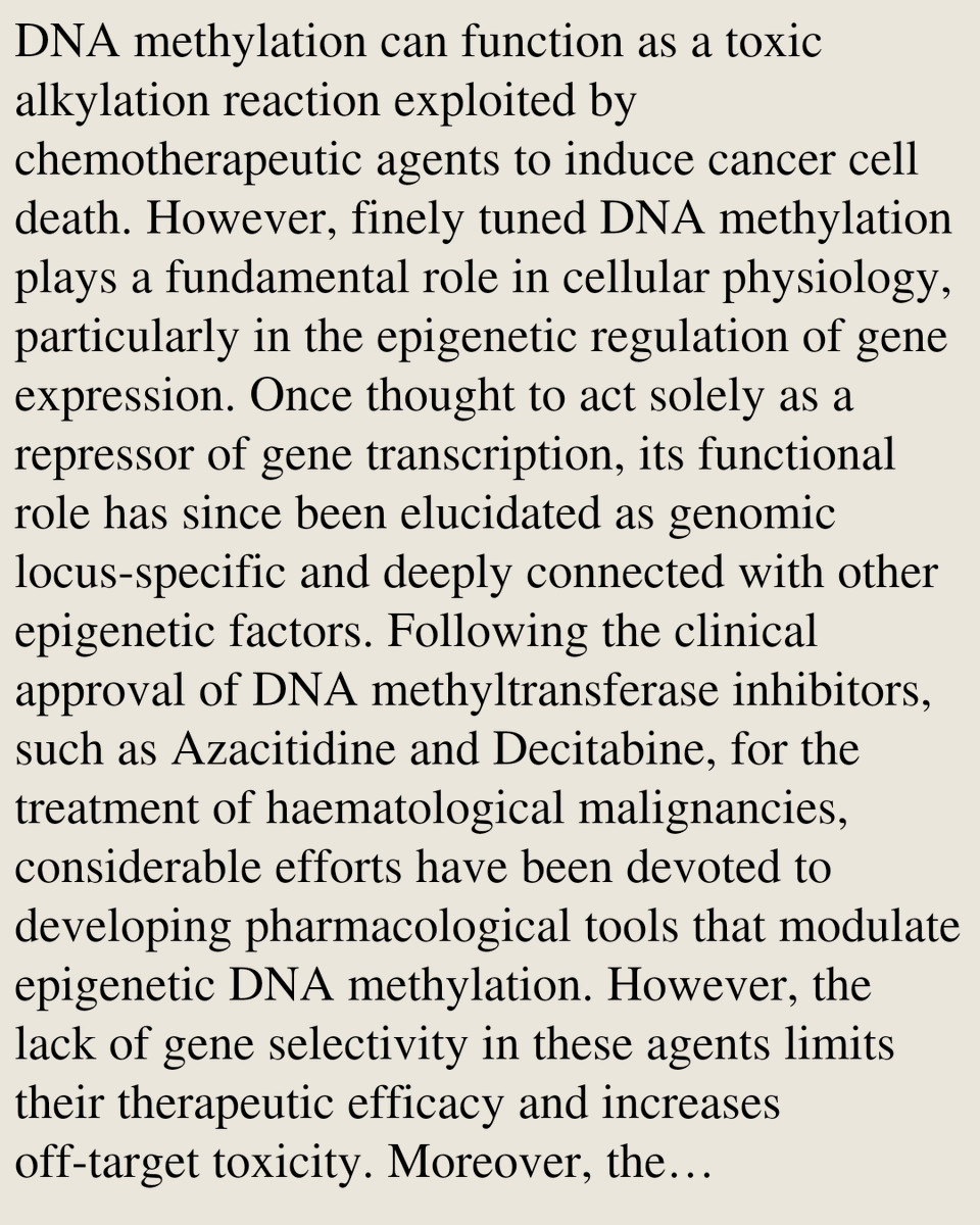 PBTQ's tweet photo. Targeting DNA Methylation: New Paradigms and the Advent of Gene-Selective Tools

Julie Gilbert, Francesco Calzaferri
https://t.co/rD2TLzo155 [𝚚-𝚋𝚒𝚘.𝚂𝙲] https://t.co/bnnvkzHHGo