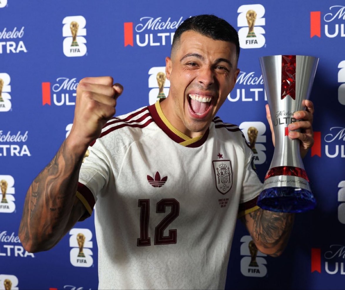 giltrullen's tweet photo. En este #mundialdefútbol2026 España está creando un nuevo concepto: “El mejor ataque es una buena defensa”. https://t.co/NudnaHkoVm