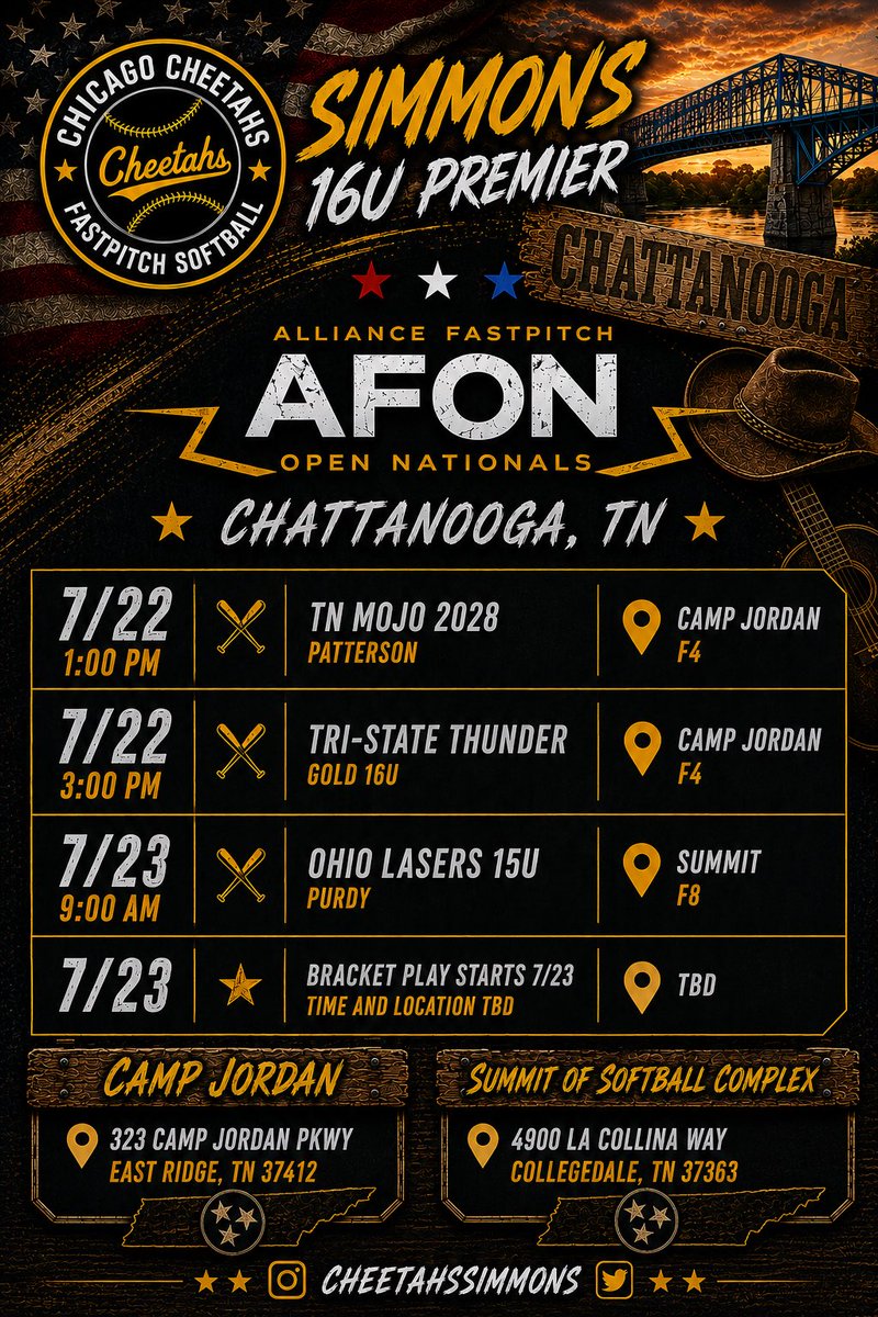 Emma_Jaras's tweet photo. We will be in Chattanooga next week! Come watch a game!! 💛🖤 https://t.co/N1UD8wE71P