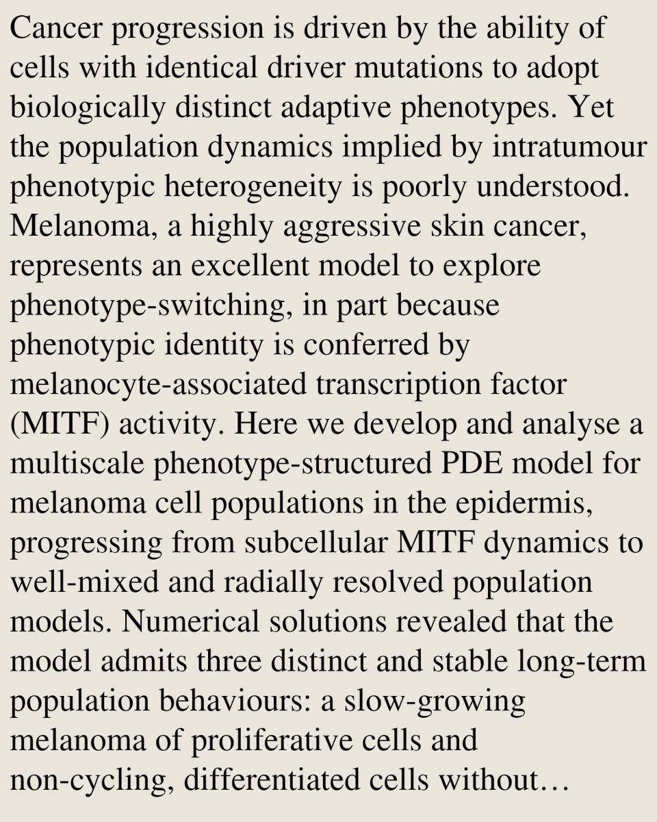 Cell Behavior Papers tweet media