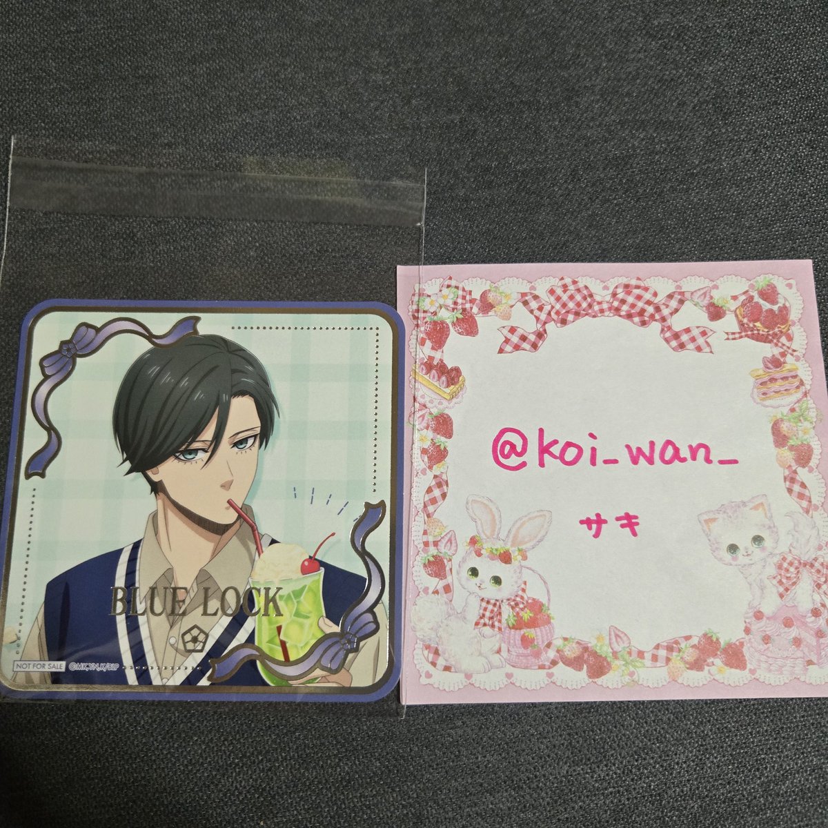 koi_wan_'s tweet photo. @yumesora1986 はじめまして、おはようございます。早朝から失礼いたします。当方、コースター凛(等身)を所持しております。【コースター凪(等身)⇆コースター凛(等身)】での交換は可能でしょうか？ご検討いただけますと幸いです。よろしくお願いいたします。🌙玲王 https://t.co/gzPNC3cxnR