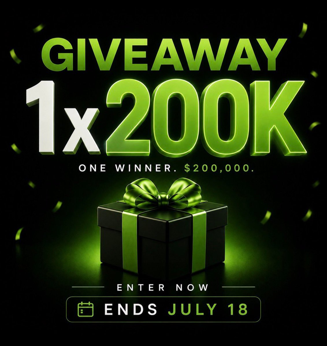 tagwaye_fx's tweet photo. 🚨$200,000 Giveaway🚨
To celebrate our launch we’re giving away one 200k account
How to enter:
✅ Follow @propdaofinance and @tagwaye_fx 
✅Like and Repost
✅Tag 3 friends in the comments

➕Earn bonus entries (more details in the comments) https://t.co/hrLIF0Ktuz