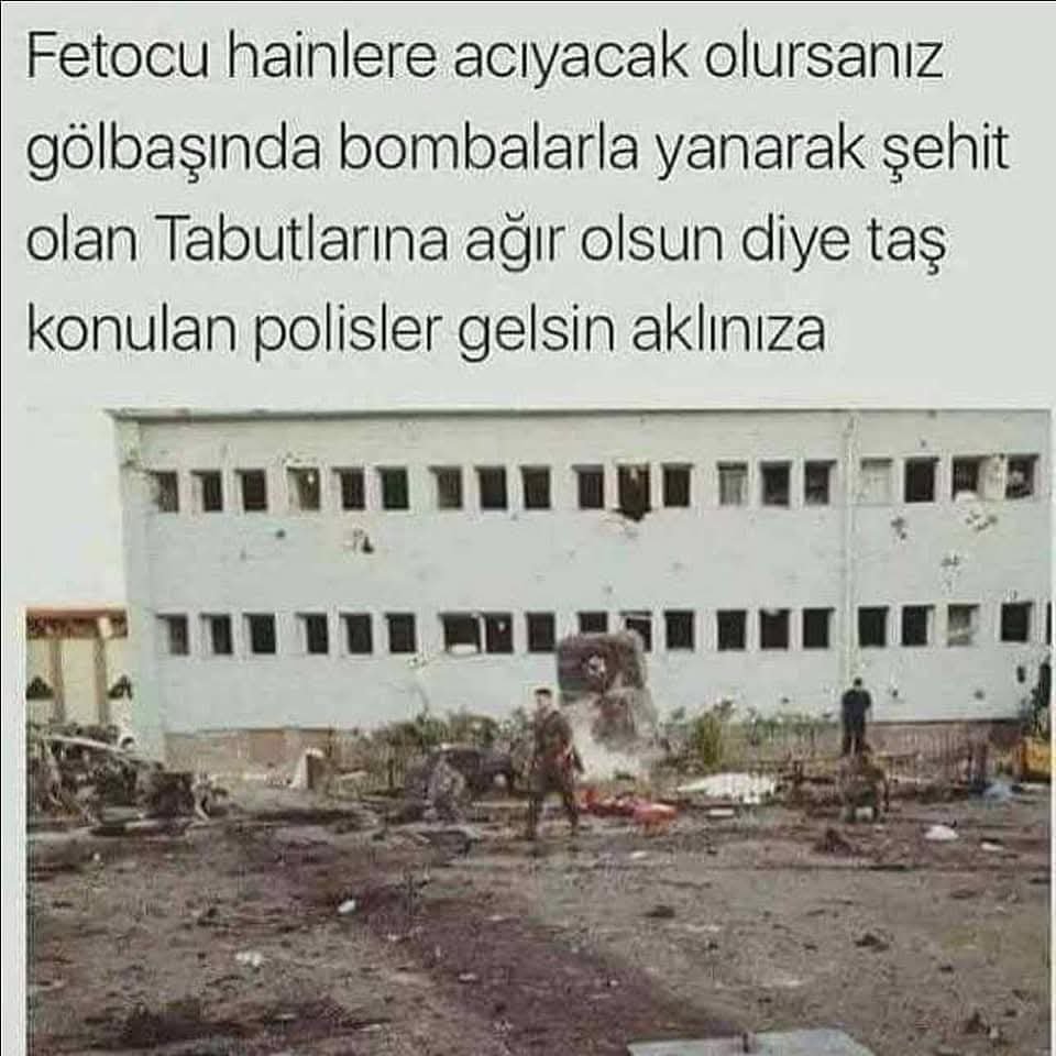 sydnfrrh's tweet photo. Fetullahçı Terör Örgütü (FETÖ) hainlerinin gerçekleştirdiği #15Temmuz darbe girişimi sırasında şehit olan 64 ''VATAN'' evladını bu alçak saldırının yıl dönümünde rahmetle, dualarla ve minnetle yad ediyorum.  Mekanları cennet olsun.
#PolisÖzelHarekat https://t.co/mAOXPEU2QR