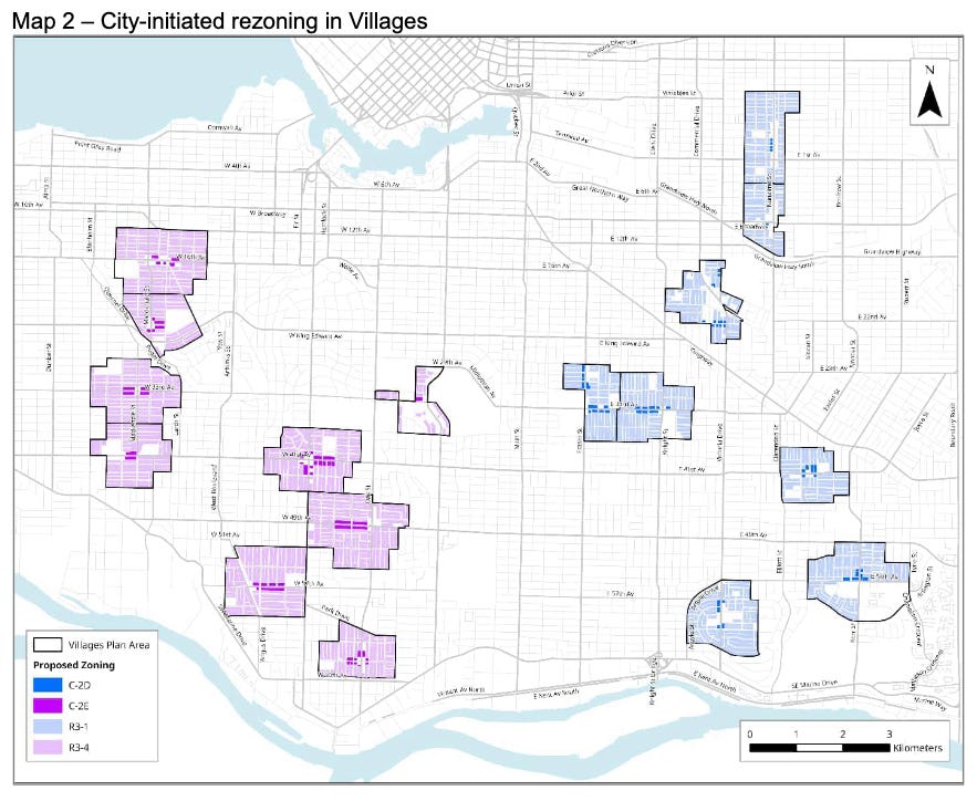 CityHallWchVAN's tweet photo. As of 12 noon Jul 14. Villages plan to rezone about 13,260 land parcels (updated number) in one shot at Public Hearing today (Tues). 220 registered speakers, 2100+ letters, oppose:support is 6:1. #vanpoli https://t.co/1H0kSuuQLC https://t.co/vaOl0HmVwo