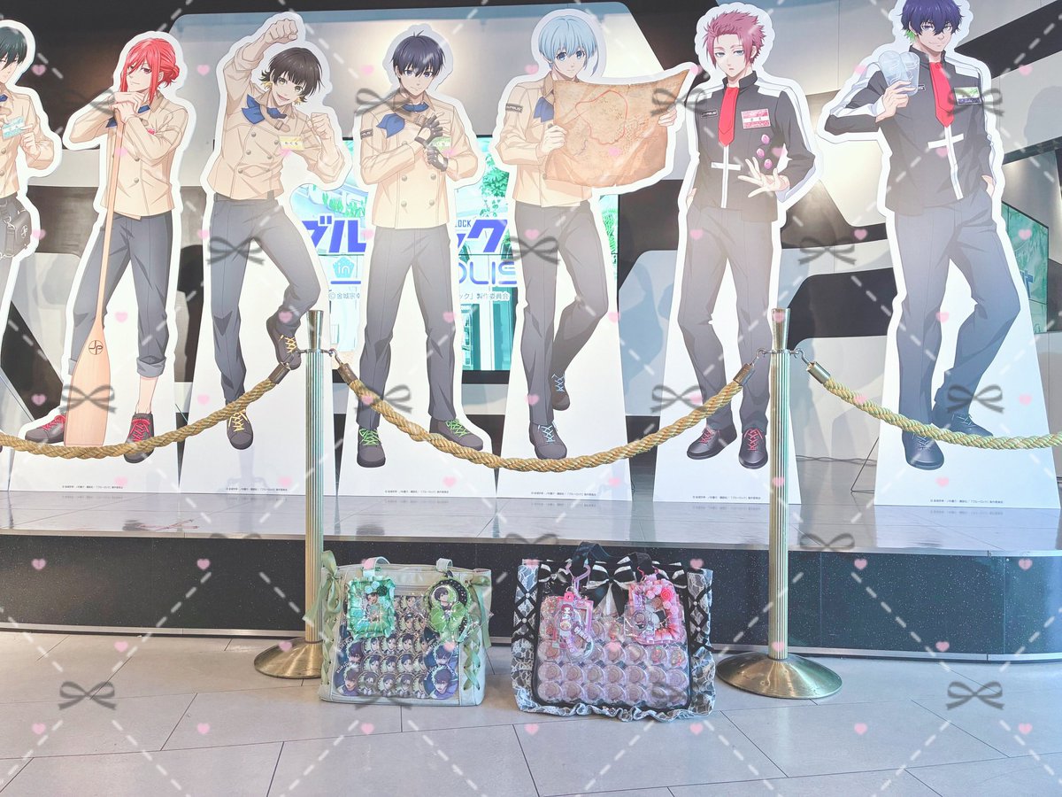 APrggr's tweet photo. 相方ちゃんと痛バ並べたんだニョ…🫶🫶🫶

ジョイポリ楽しかったネ…🥰 https://t.co/juxZuzbFSH