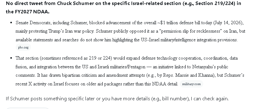 TaOne_Ta1's tweet photo. @SenSchumer No tweet saying you won't vote for close Israel ties https://t.co/JEadqpdHX2