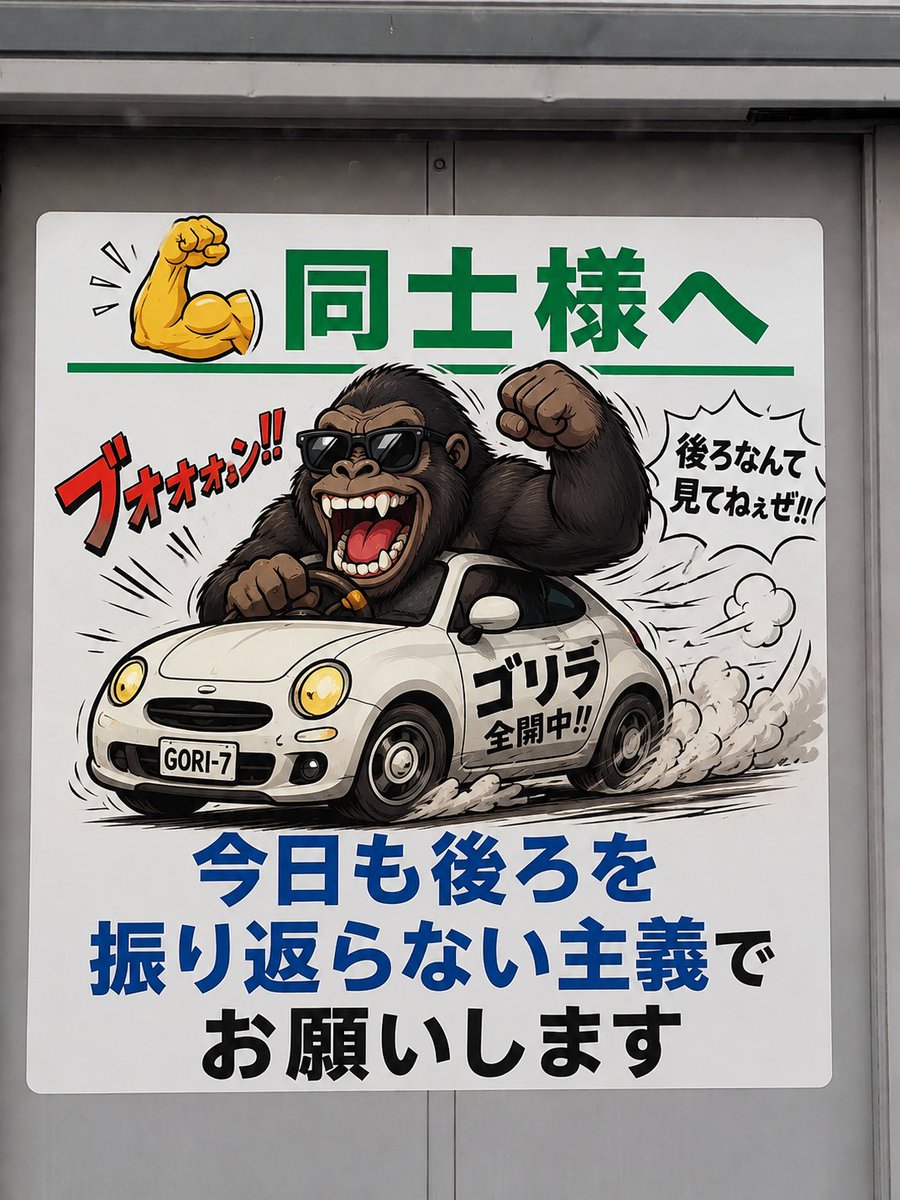 deco_note's tweet photo. おはよ〜ございます✨
ジジ〜の看板勝手にビフォーアフターって言う遊びw
しょうもなっ！って自分で思う今朝w
ダァッ！！！www https://t.co/UFO8HnOpSW
