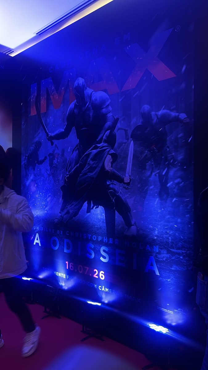 tomhollandbr's tweet photo. Round 2 do THBR🤭

A convite dos queridos da Universal Pictures, estamos na pré-estreia brasileira de #AOdisseia para conferir o retorno de Tom Holland aos cinemas.

Muito obrigado pelo convite, @UniversalPicsBr. ❤️ https://t.co/AYJqL7Jxnd