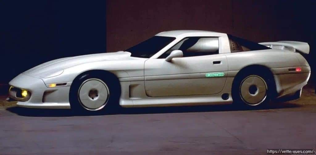 CarSighting's tweet photo. Greenwood is really good at turning a Corvette into a weapon. But with the G572, it’s something else. It looks like they straight-up time-traveled. Because honestly, I have a hard time believing this kind of kit came out in 1992 https://t.co/0ubOiENAGM