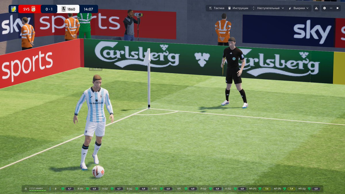 LuckyLukeFM's tweet photo. Great stuff, especially with the mod @mike94170 for referees and mod for Live Action Cam https://t.co/lMUwE2iVeA    Well, very decent.  Oh, and of course a mod for goalkeepers https://t.co/2nB4VDUp2s  The flight is normal https://t.co/hD7VdBMNR2
