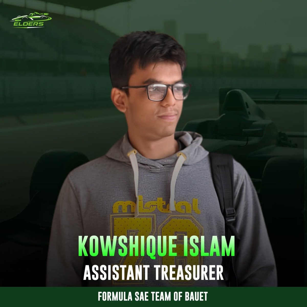 QiyaraService's tweet photo. ๐ท S.M. Tawhidul Islam Sakin โ Chief Financial Officer (CFO)
๐ท Abdul Kader Zilani โ Treasurer
๐ท Kowshique Islam โ Assistant Treasurer
#BAUETElders #FinanceTeam #FormulaStudent #EngineeringExcellence #MotorsportEngineering https://t.co/iC39L1yzoD