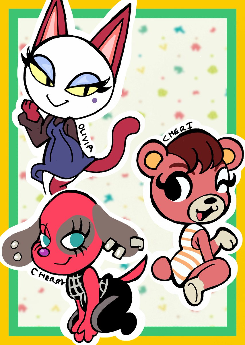 cosmicseternity's tweet photo. my favorite villagers https://t.co/yaEUoJSLIa