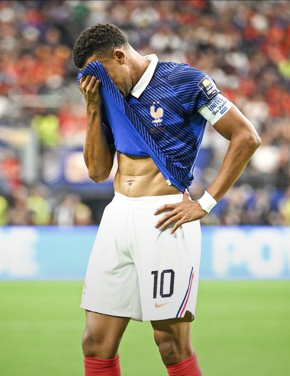 JeanGODFirst's tweet photo. Respect to KyKy  for your determination, hard work, and never-give-up mentality your journey with the French national team continues to inspire millions around the world. Keep believing, keep fighting, and keep leading with passion. Wishing you strength and success in everything  you are my favorite player ❤️