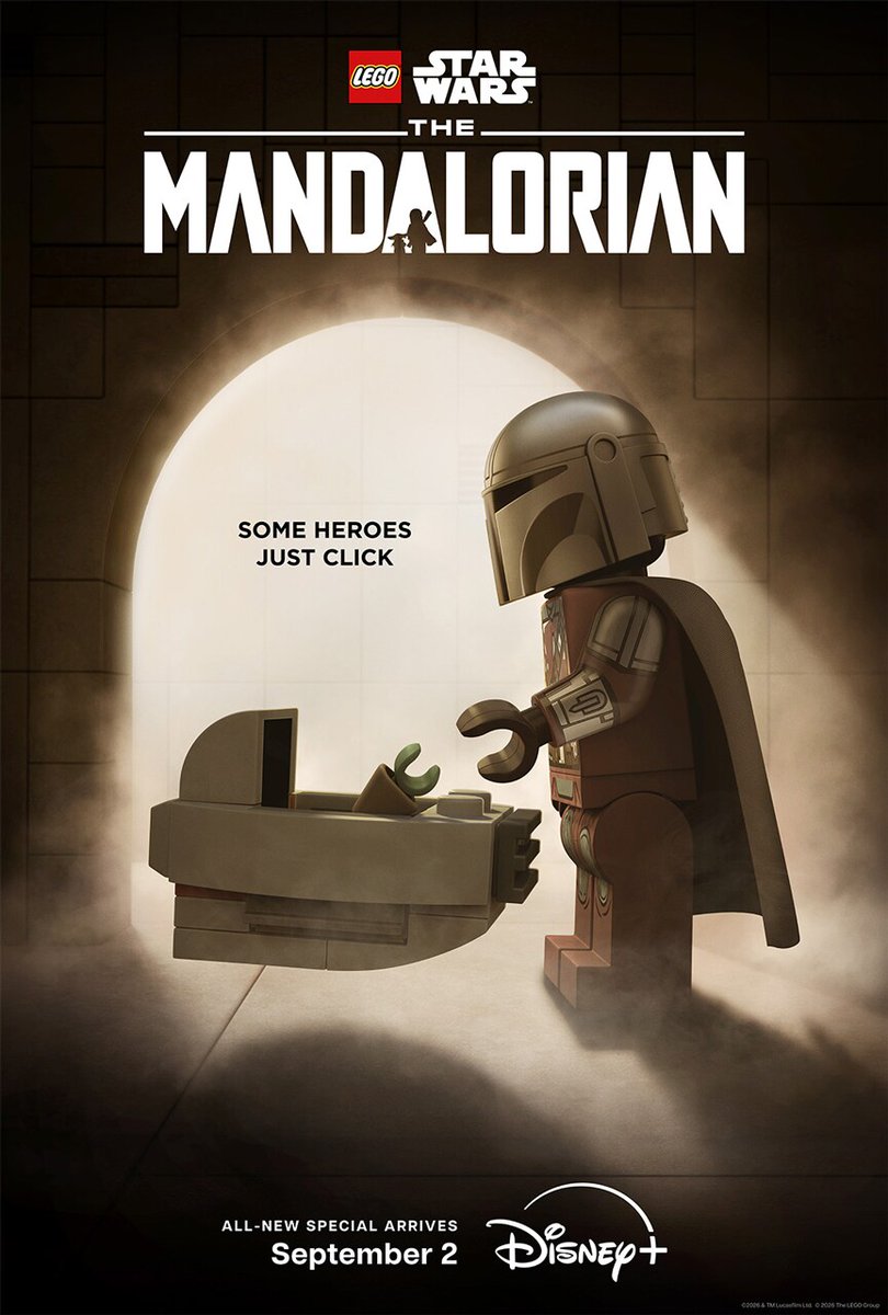 StarWarsRenmei's tweet photo. 9月2日に『マンダロリアン』の新作LEGOアニメが配信開始！

ドラマ『マンダロリアン』の全３シーズンのキャラや出来事を取り上げる

非正史ならではの予想外の笑いとアクション満載とのこと！

例年通り30〜60分ほどの映像になるとみられる https://t.co/kUxheBy8rw