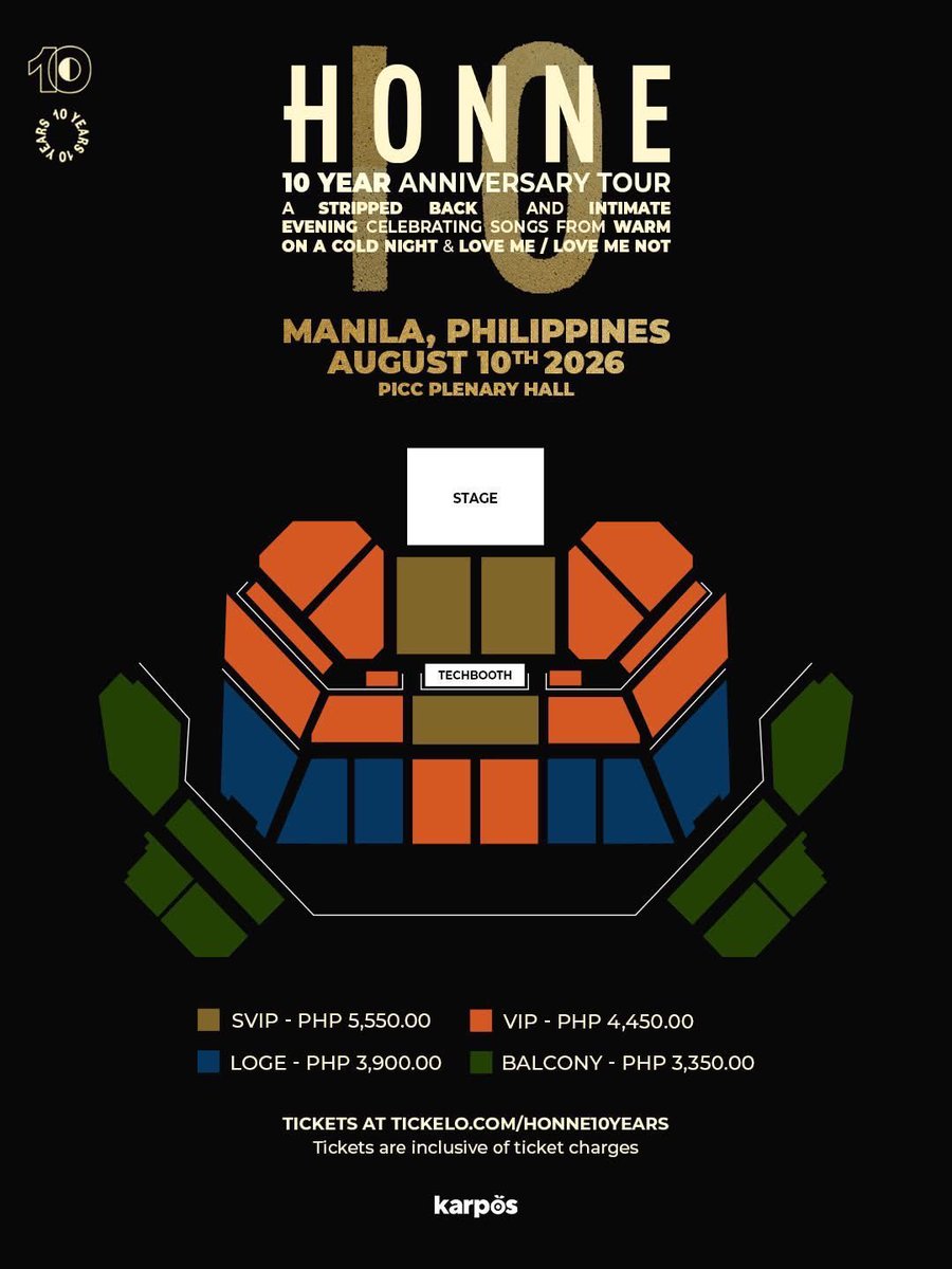 fromyoon_k's tweet photo. wts lfb ph

HONNE in manila day 1 august 10, 2026
— 2 SVIP centre front left (adjacent seats) 
— 5,550 each
— e-ticket

dm/reply to claim! 

#10YearsOfHONNE 
#HONNE10YearsTourManila https://t.co/DkIgdbOdKp