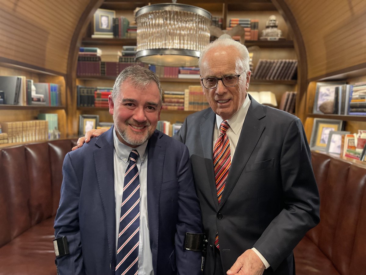 JustinPetersMin's tweet photo. He’s been in heaven for a year now.

There’s just no way to put into words the impact John MacArthur had on my life, my wife, Kathy’s, life and the lives of so many others. He was not only a great preacher and expositor, but he was also truly kind and humble. https://t.co/FNNXVRMB26