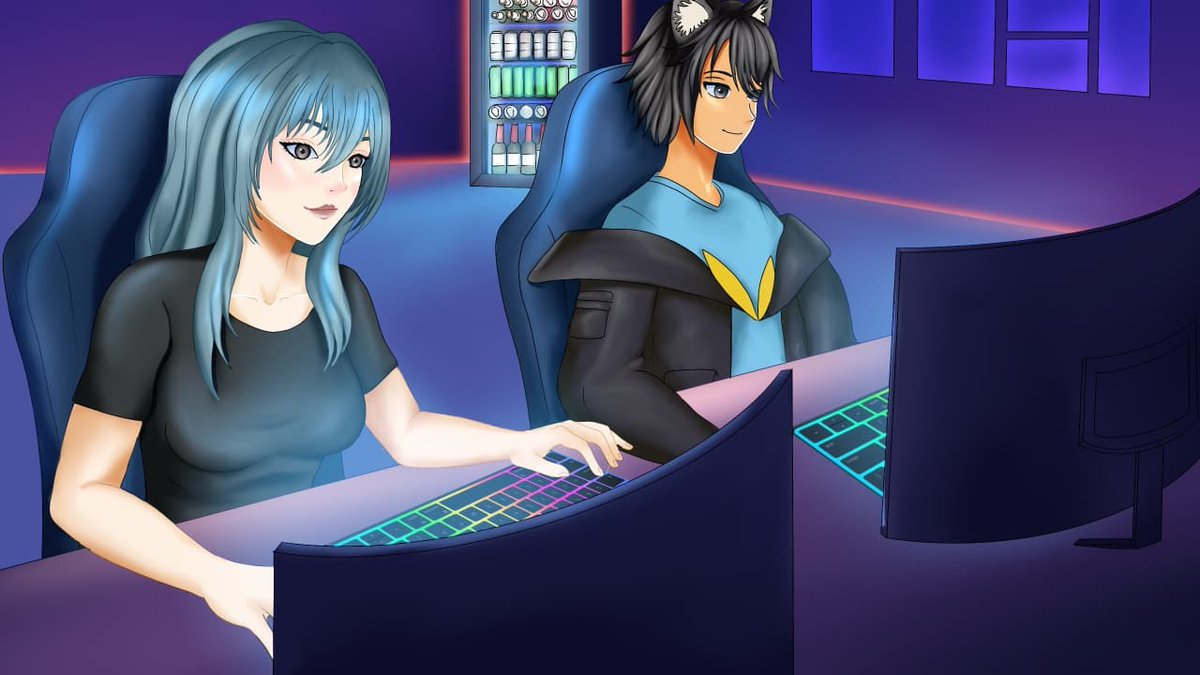 caseyhouuVT's tweet photo. Received my another collab art and it looks wholesome to me write down your reviews in the comments!!    

Partner Vtuber: @Caseychris15 
Mama Artist: @SkyraDraws 

Fr enjoyed working with her too, she's also awesome and kind soul <3💟 

#VTuberCommunity #ENVtuber #CollabArt https://t.co/GxQ1Dctfvq