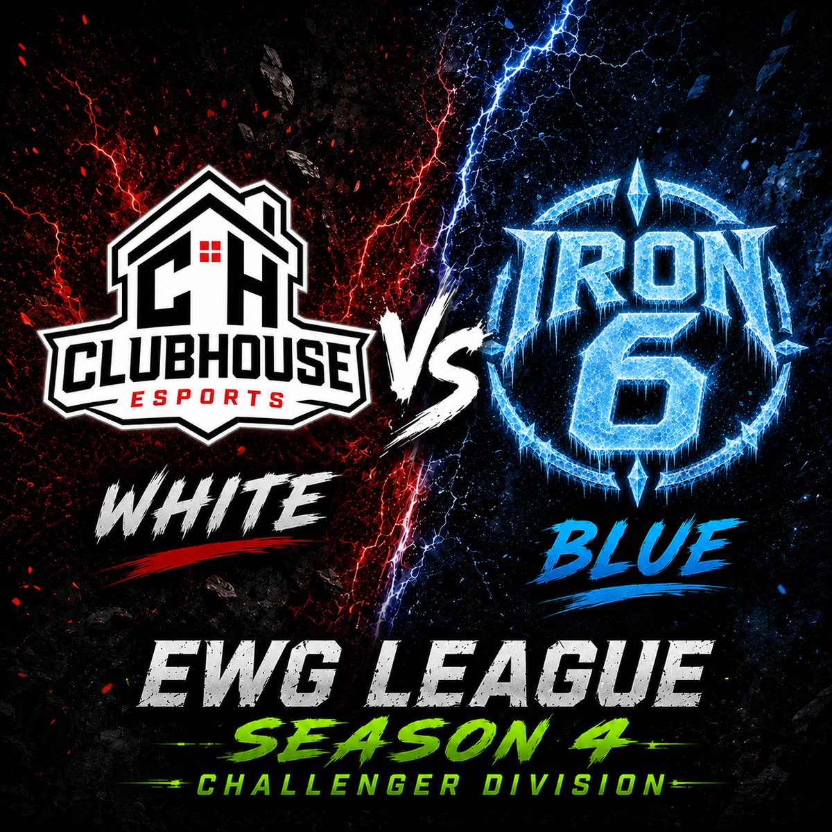 ClubhEsports's tweet photo. @ClubhEsports Vs. @Iron6Esports (Challenger Division) | Caster Link: https://t.co/vk0AHx82Gt @KryptonianMedia 🎥| 11:00PM EST 🕒

Clubhouse White Roster 🔥
- @TobiiasCOD 
- @Luisvill1999 
- @VCR0101 
- @metaverseboi https://t.co/FrKXV7QO2J