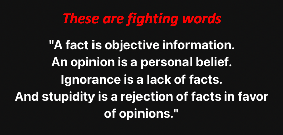 Solar_Vortex's tweet photo. Fighting Words! https://t.co/O7d9AR0Xto