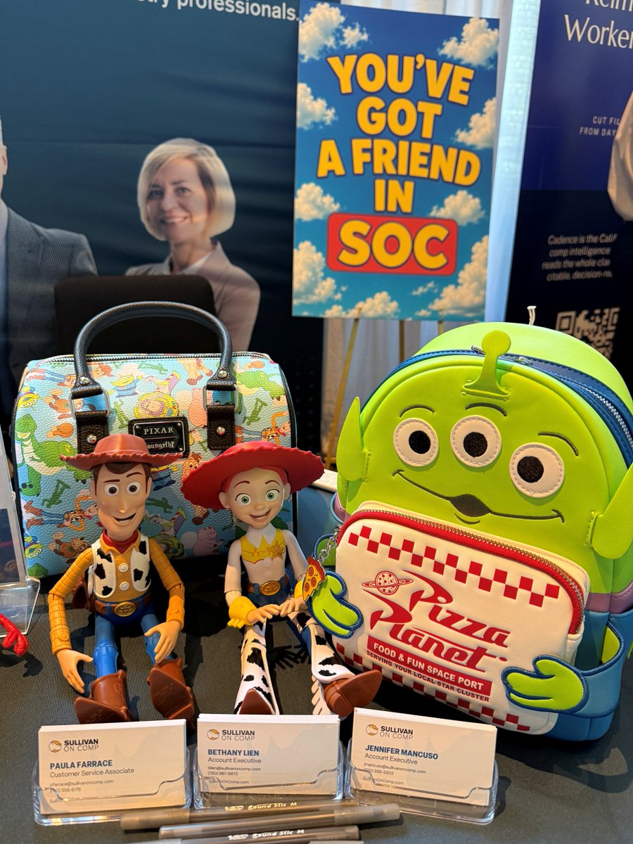 SullivanOnComp's tweet photo. 🤠✨ You've Got a Friend in SOC! ✨🤠 What an incredible week at the CCWC Conference at Disney's beautiful Grand Californian Hotel &amp; Spa! 🏰💙

#SullivanOnComp #SOC #CCWC https://t.co/RvbYOchvfb
