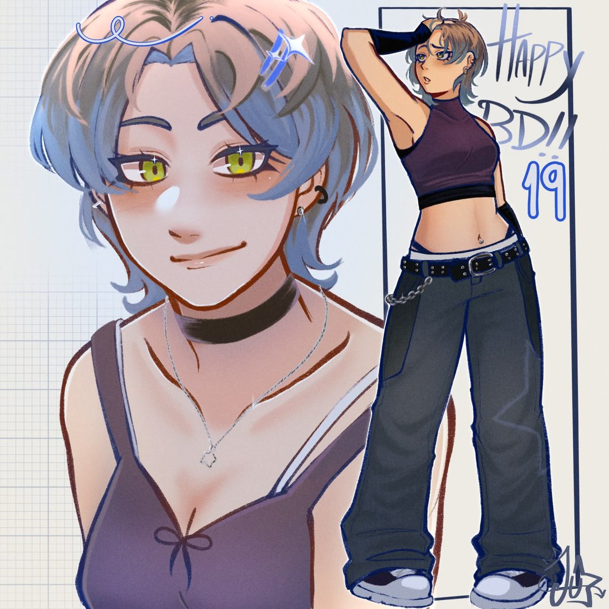 doomed0pie009's tweet photo. Happy late BD twin :D
@sumihou_ https://t.co/BR8qLnsugS