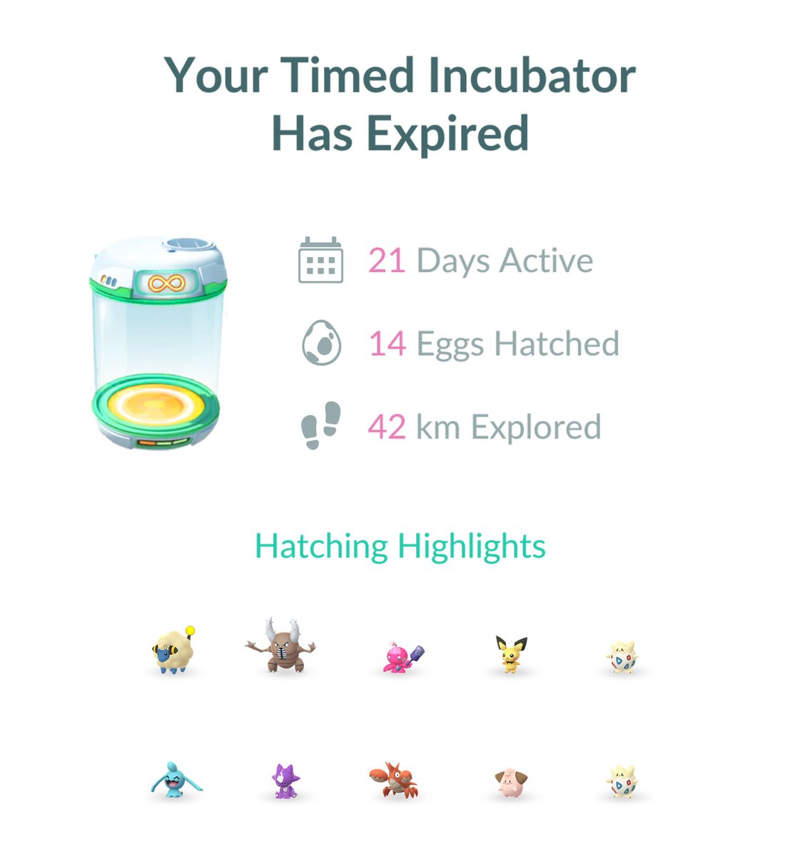 RealJimmyX's tweet photo. Thanks for the free Icubator 

Join the fun of #PokémonGO! https://t.co/gX7i2akBhU https://t.co/K3ftIS250y