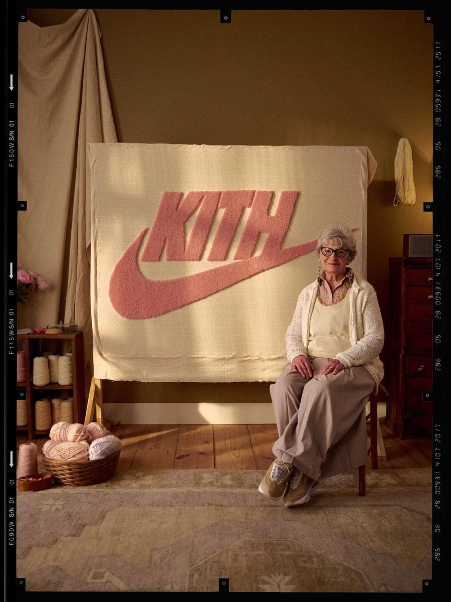 JustFreshKicks's tweet photo. Ronnie Fieg teases the Kith x Nike “Linen” Collection 🌸

🗓️ Summer 2026 https://t.co/w1YUvSA95G