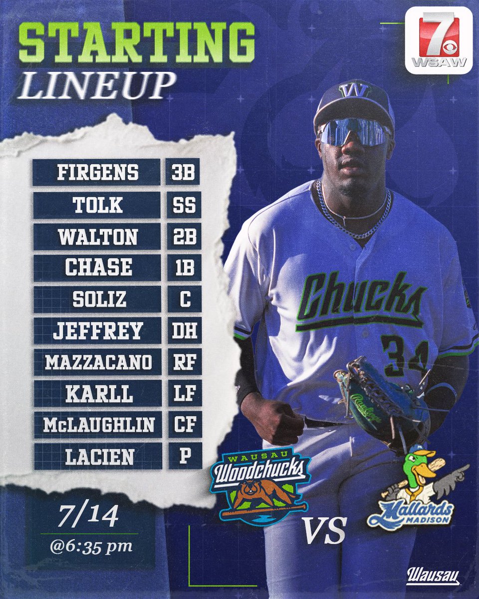 Wausau Woodchucks tweet media